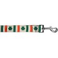 Mirage Pet Products Irish Pride Nylon Pet Leash 0.63 in. by 4 ft. 125-286 5804